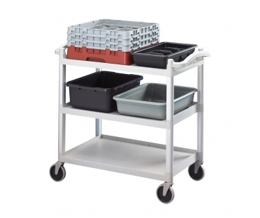 Xe đẩy phục vụ 3 tầng xám BC340KD480 CAMBRO
