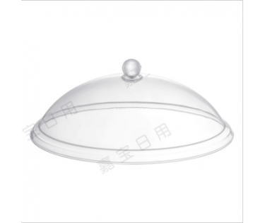 Nắp nhựa  oval đậy thực phẩm có núm cầm  10"